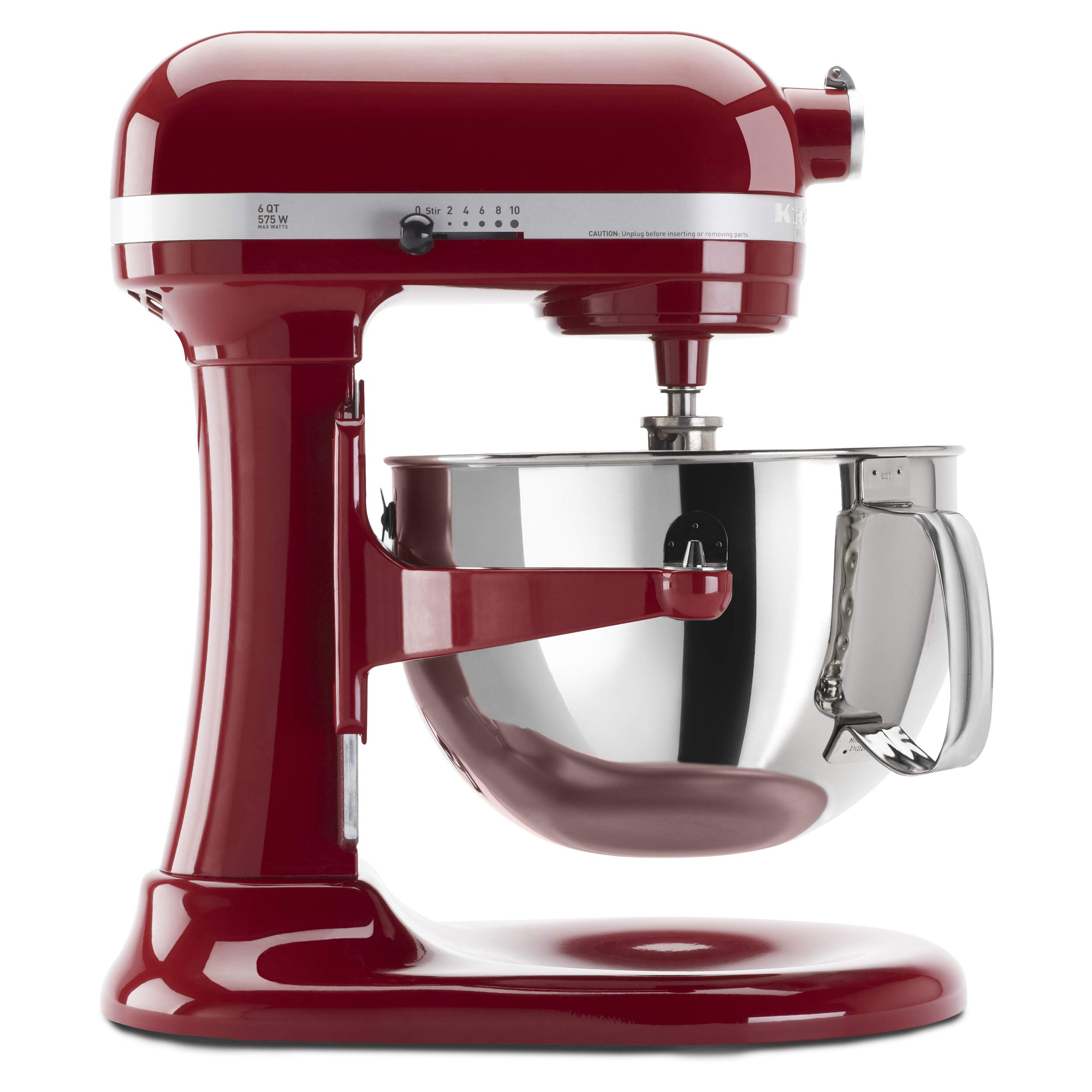 KitchenAid KP26M1XER 6 Quart Professional 600 Series Bowl-Lift Stand Mixer - Empire Red | Heavy-Duty Baking & Cooking Appliance for Home Bakers & Chefs | Perfect for Making Dough, Cakes, Cookies & More
