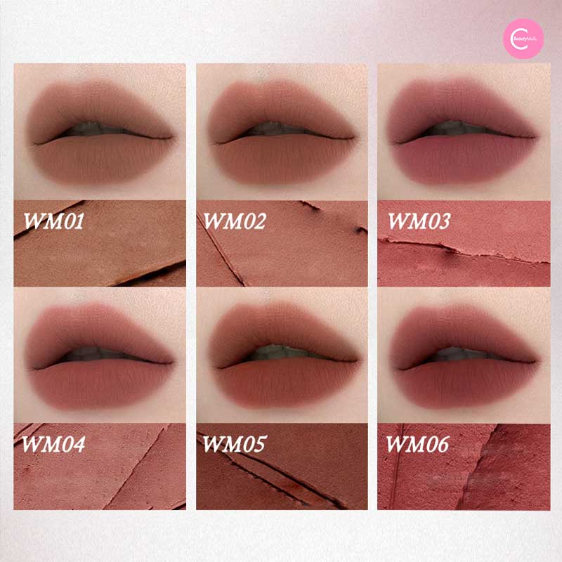 INSBAHA Black Wave Matte Lip Tint - Long Lasting Waterproof Liquid Lipstick for Women, Vegan & Cruelty Free - Perfect for Parties, Date Night & Everyday Wear