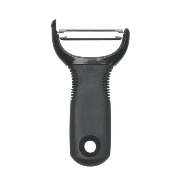 OXO Good Grips Y Peeler - Ergonomic Vegetable Peeler for Potatoes, Carrots & Fruits - Sharp Stainless Steel Blade - Comfortable Non-Slip Handle - Perfect for Kitchen, Camping & Meal Prep