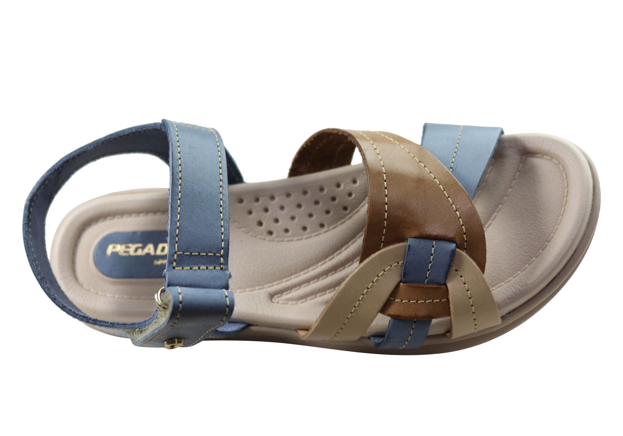 Vive Women's Comfortable Leather Sandals - Handmade in Brazil - Perfect for Beach, Vacation & Summer Outfits