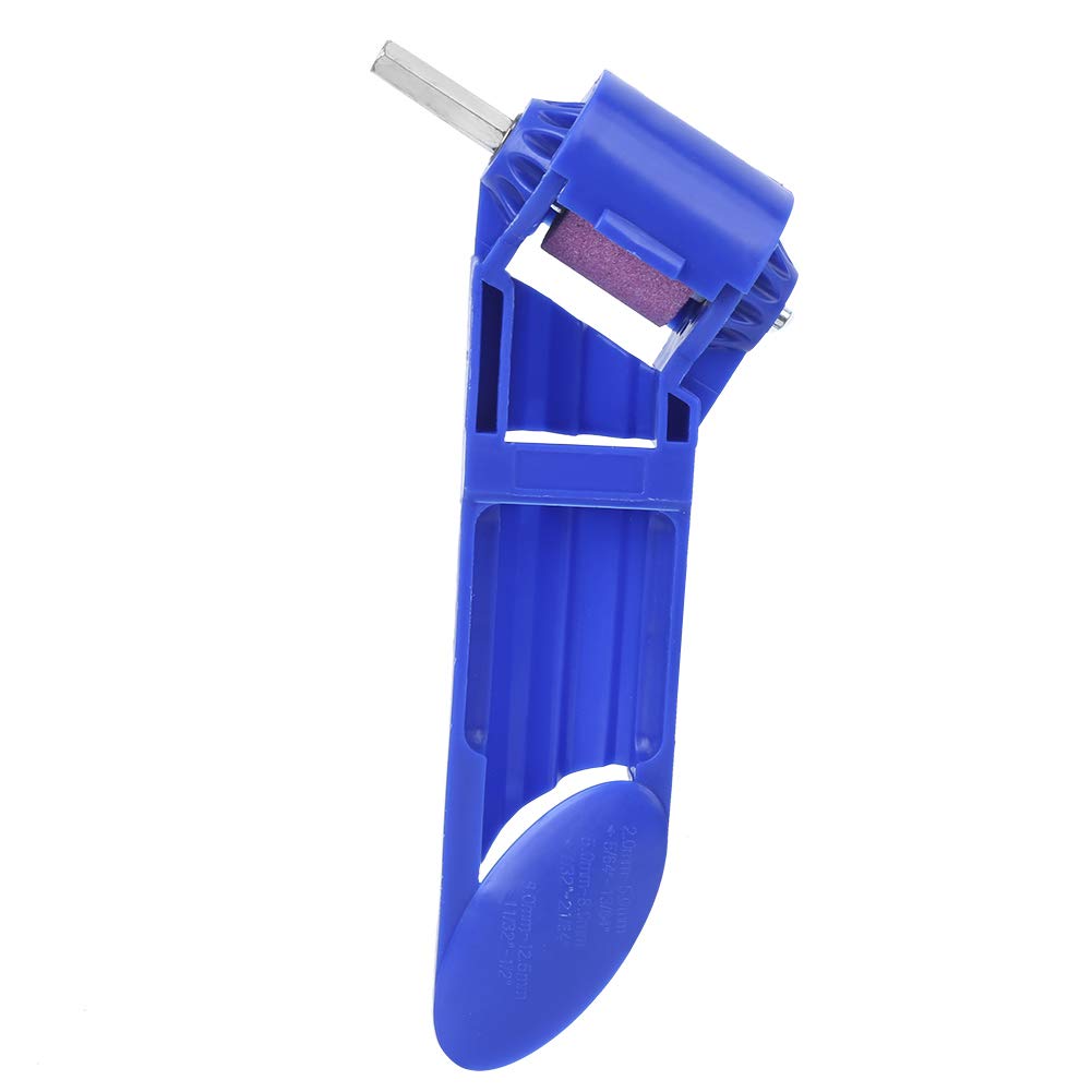 Premium Drill Bit Sharpener - Portable Drill-Powered Grinding Tool with Spanner & Polishing Wheel for Engineers, Lathe Work & DIY Projects | Perfect for Metalworking, Woodworking & Home Repairs