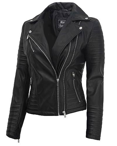 Nicholle - Black Leather Jacket