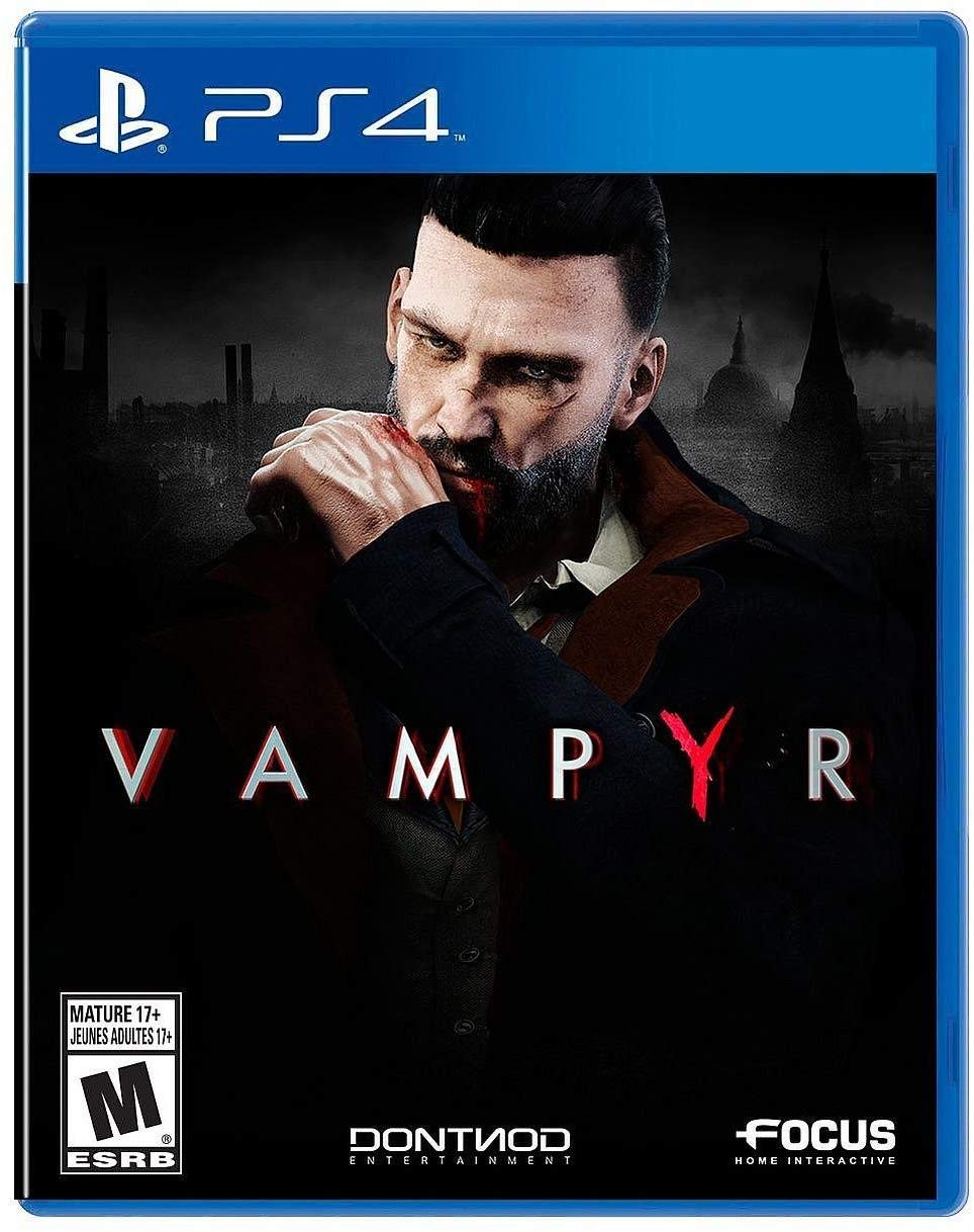 Vampyr - Action RPG Game for PlayStation 4 | Dark Fantasy Adventure with Vampire Storyline | Perfect for Horror Game Fans & PS4 Players