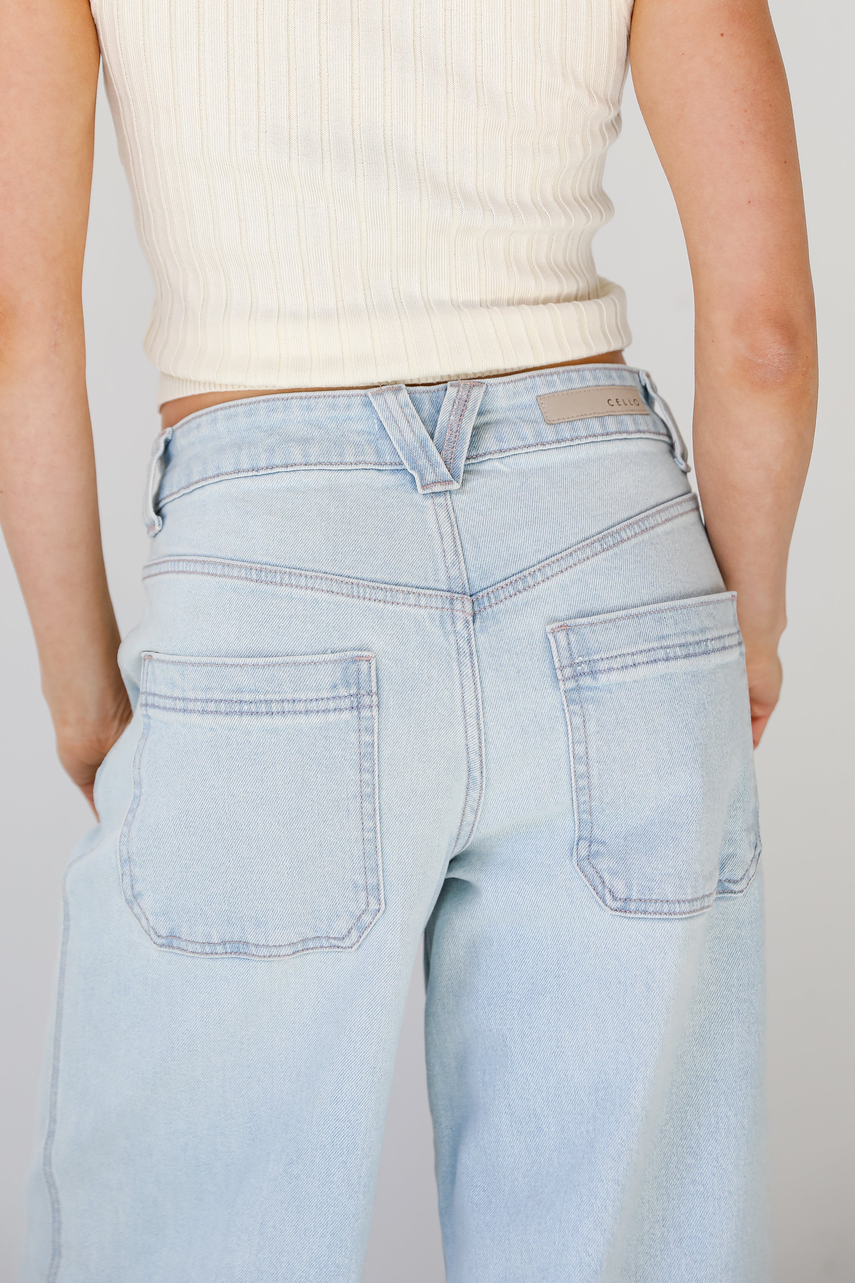 Bet On It Wide Leg Jeans for Women - High Waisted Stretch Denim Pants | Comfortable & Trendy Casual Wear for Everyday Outfits