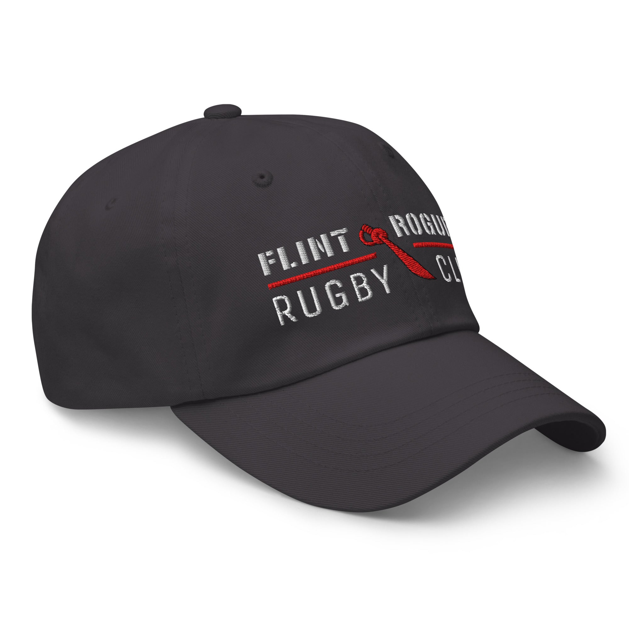Flint Rogues RFC Adjustable Baseball Cap - One Size Fits All for Men & Women - Perfect for Outdoor Sports, Hiking, and Casual Wear