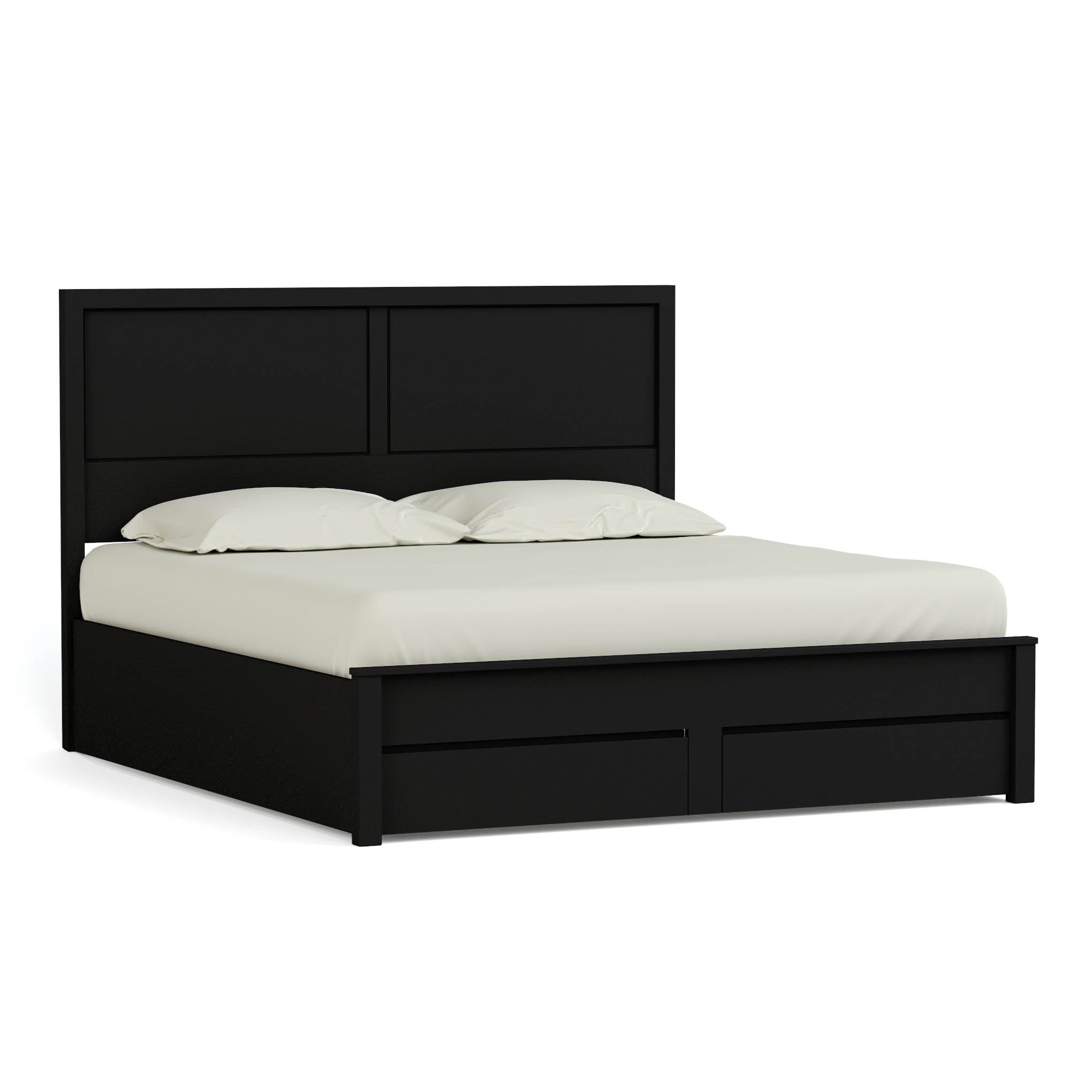 Dwyer Storage Bed - Queen Size Platform Bed with Underbed Drawers, Modern Bed Frame with Ample Storage Space for Bedroom Organization - Perfect for Small Spaces, Apartments & Guest Rooms