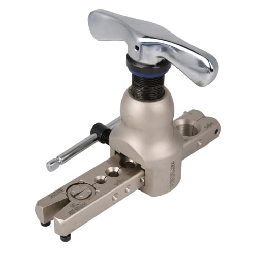 High Efficiency Pipe Flaring Tool Set - Durable Alloy Steel Material, Labor-Saving Design for HVAC & Auto AC Repair - Perfect for Refrigeration, Air Conditioning & Automotive Maintenance