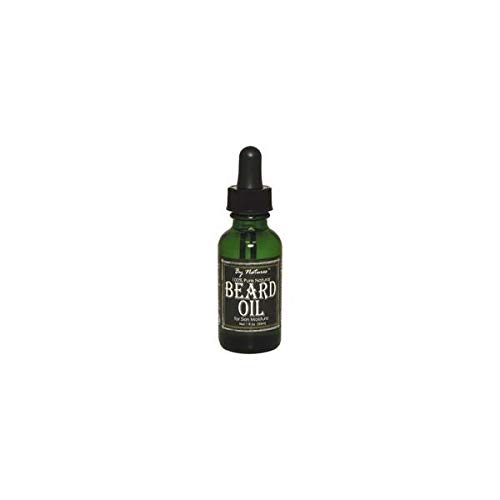 100% Pure Natural Beard Oil for Men - 1oz Bottle for Soft, Healthy Facial Hair - Ideal for Daily Grooming & Styling