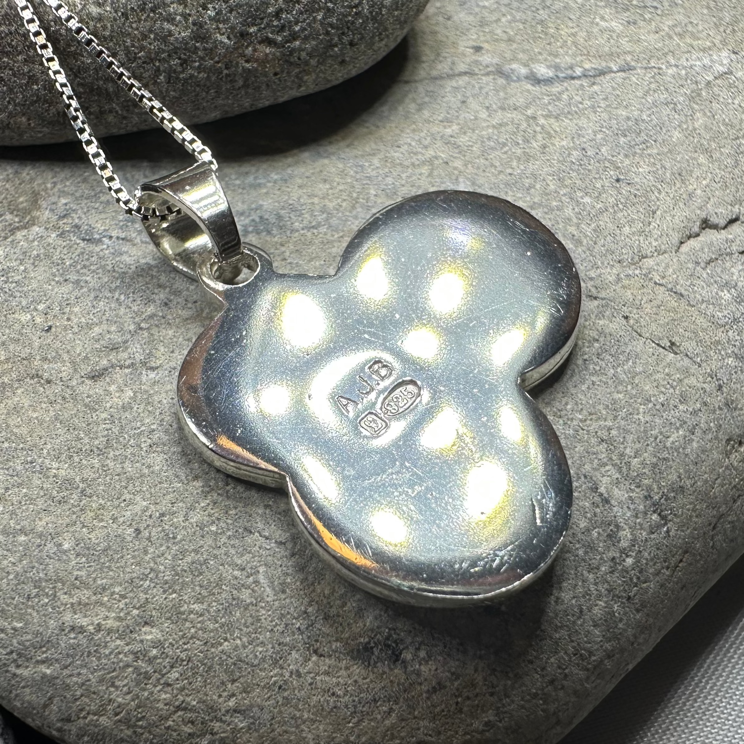 Handmade Newgrange Triple Spiral Pendant Necklace - Celtic Jewelry for Women, Spiritual Gift for Meditation & Yoga