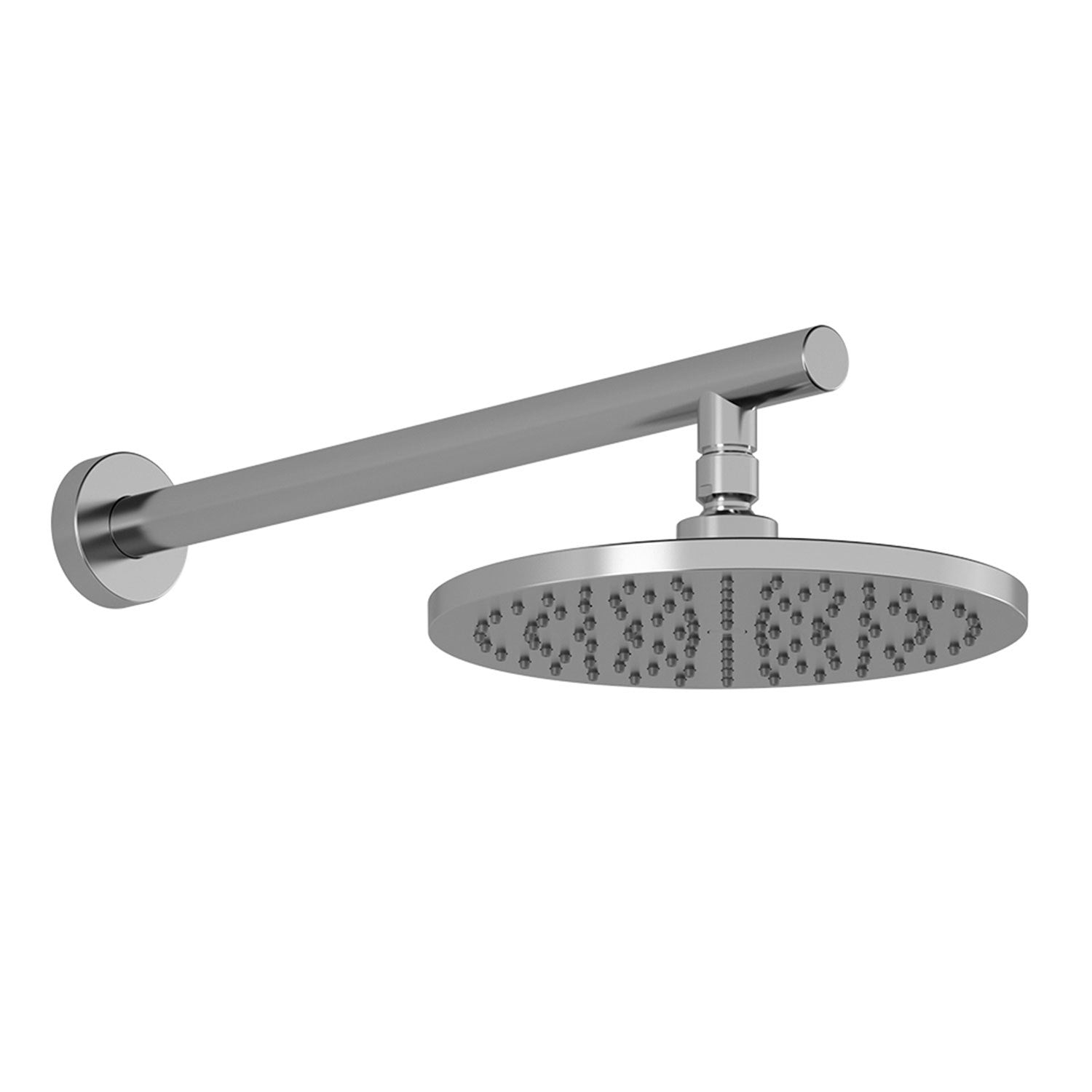 8 5/8 Inch Rainshower Shower Head with Adjustable Wall Arm - Chrome Finish BF1633 110 Kalia - Perfect for Spa-Like Bathroom Experience & Water-Saving Luxury Showers