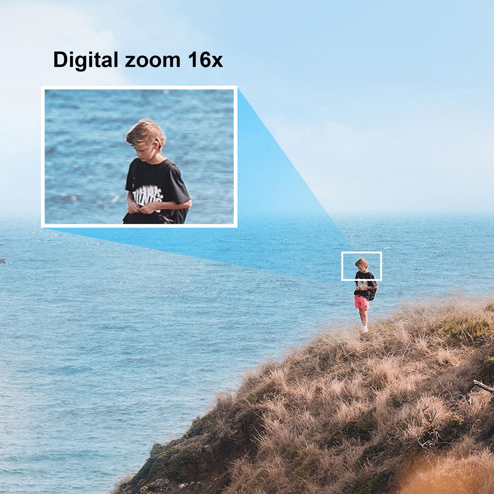 4K 48MP Digital Camera with 16X Zoom - Travel & Video Calls