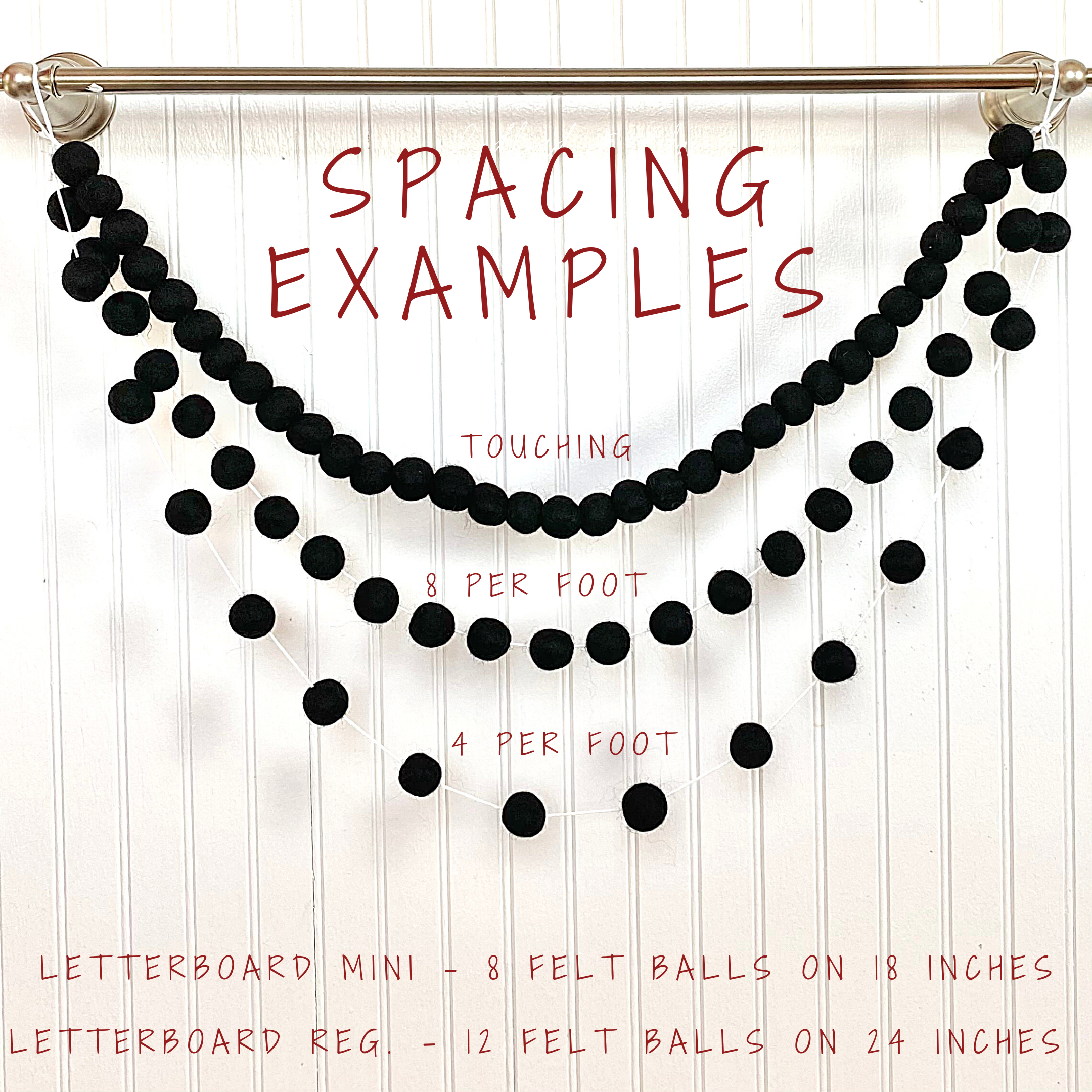 Gender Neutral Felt Ball Garland for Baby Showers - Perfect Nursery Decor & Gender Reveal Party Decoration