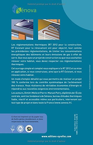RT 2012 & Existing RT: Thermal Regulation & Energy Efficiency Standards for US Buildings - Save Energy & Reduce Costs