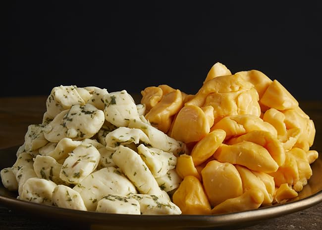 Ellsworth Wisconsin Cheese Curds - 3 Pack Midwest Trio | Fresh Dairy Snacks for Poutine, Appetizers & Game Day Parties | Deli Direct Premium Cheese Curds