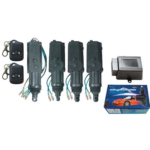 Universal Car Central Locking System with Remote Control for 4 Doors - Auto Security & Convenience for Sedans, SUVs and Trucks