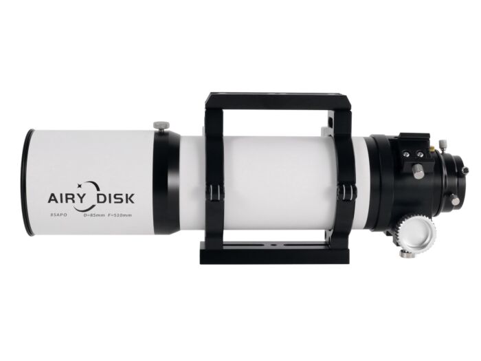 Airy Disk APO 85mm f/6 Triplet ED FCD100 Apochromatic Refractor Telescope - Premium Astrophotography & Stargazing for Deep Space Observation