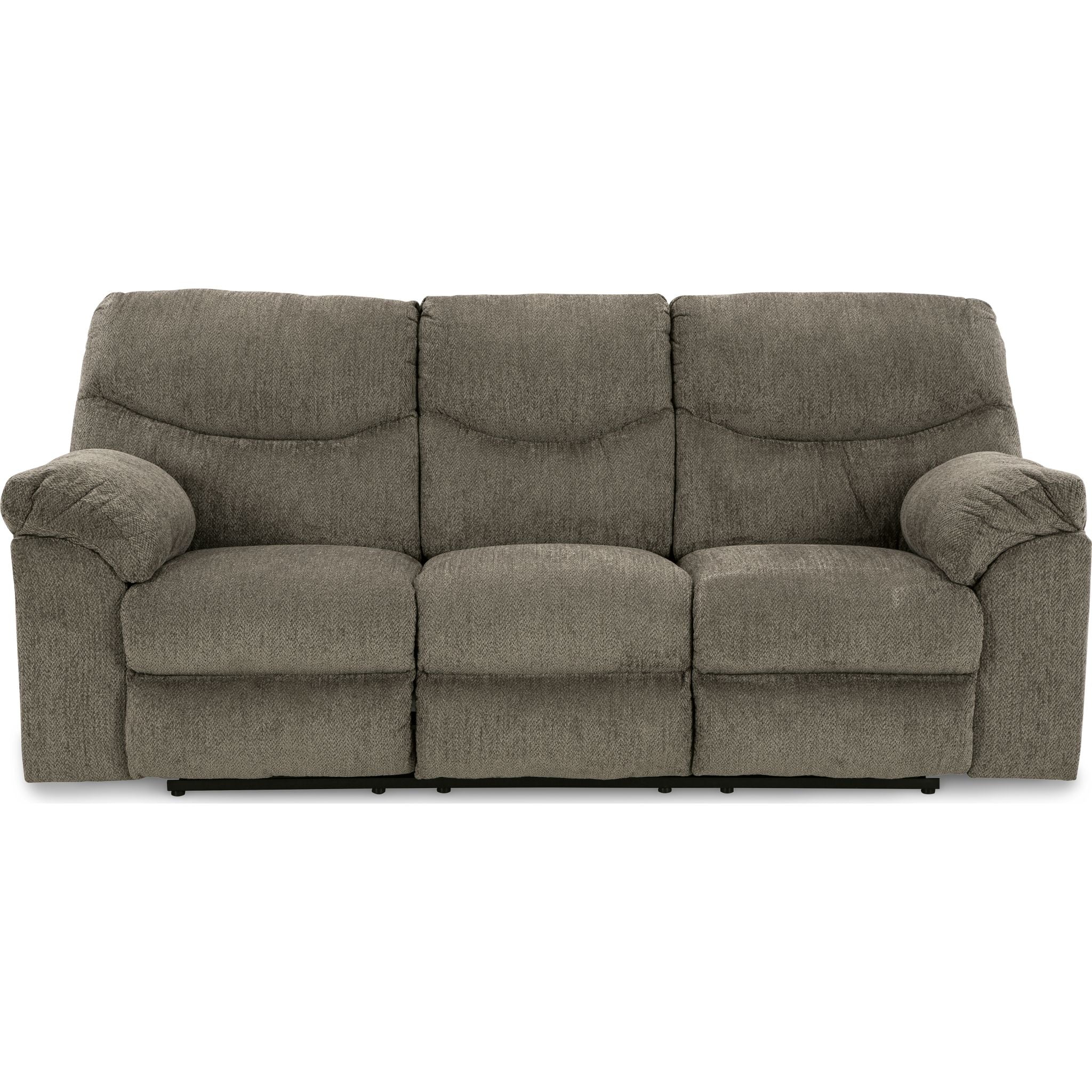 Alphons Reclining Sofa in Putty Color - Modern Comfortable Sectional Couch for Living Room, Family Room & Home Theater