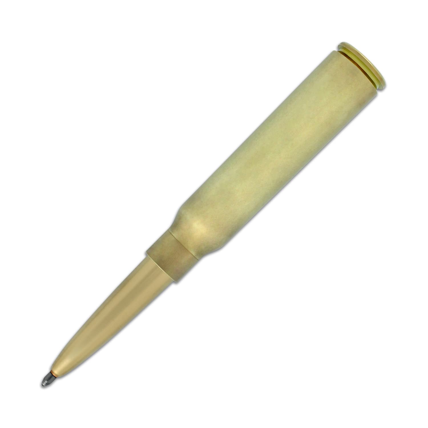 Fisher Space 338 Genuine Brass Ballpoint Pen - Vintage Style Writing Instrument for Office, Journaling & Gift Giving