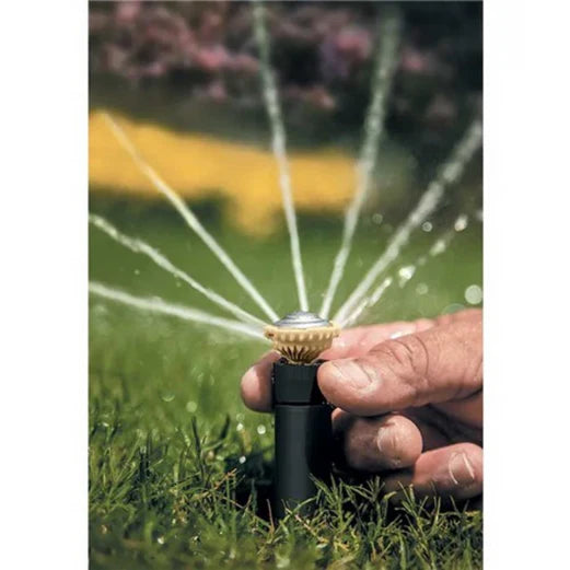 Rain Bird Pop Up Sprinkler with R-Van Adjustable Rotary Nozzles - 3-Pack Combo for Lawn & Garden Irrigation | Perfect for Residential & Commercial Landscaping