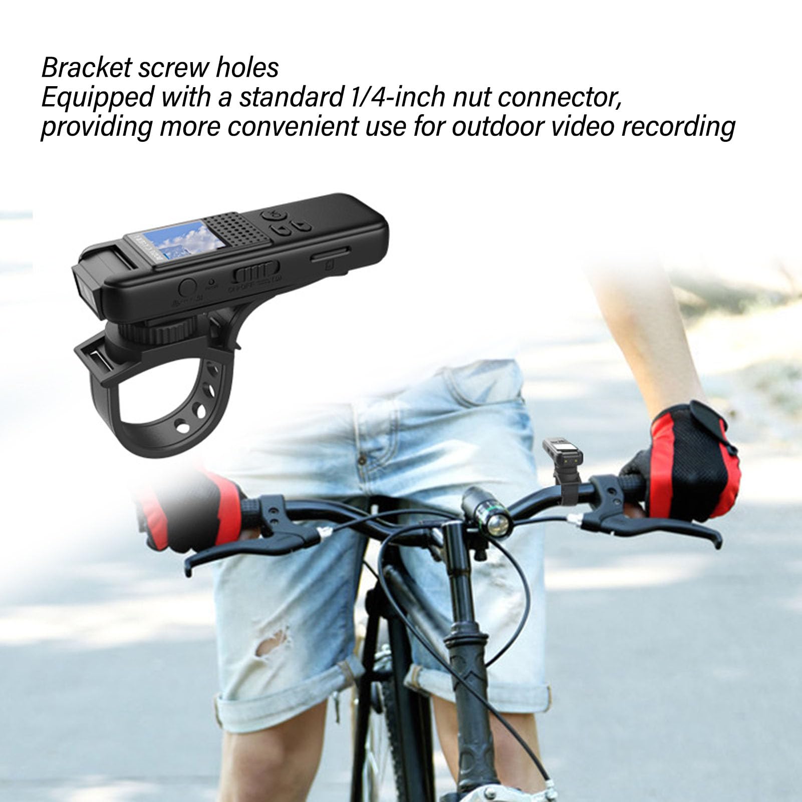 1080P HD Sports Action Camera with Back Clip & Magnetic Mount - Waterproof DV Camera with LCD Screen, Night Vision, 180° Rotatable Lens for Cycling, Skiing, Hiking & Outdoor Adventures