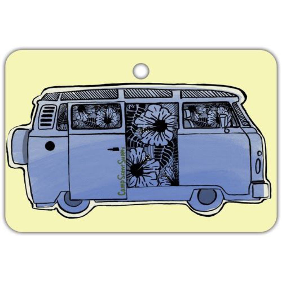 Camp Scent Freshener - Flower Van & Pina Colada Fragrance - Eliminate Odors for Tents, RVs & Outdoor Adventures