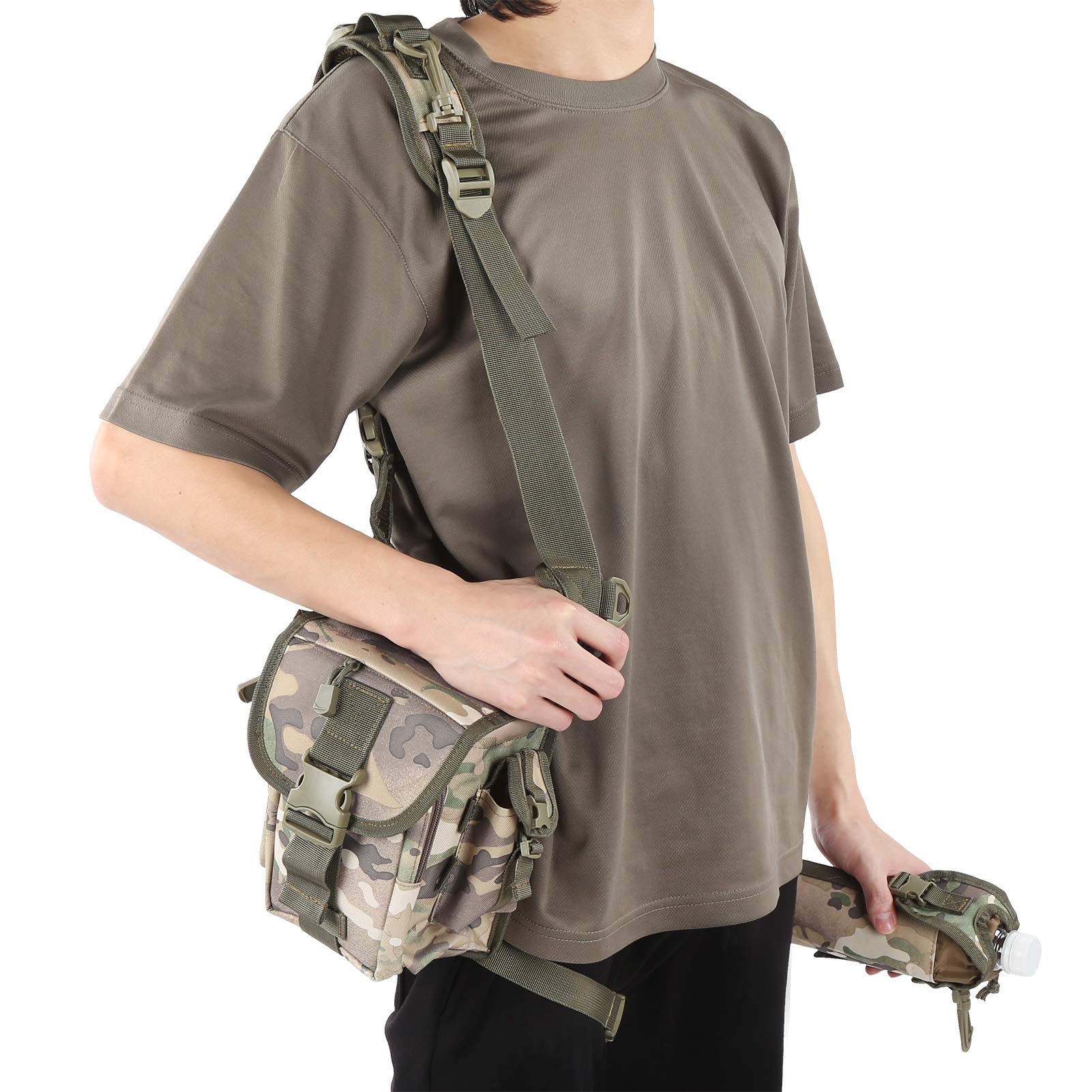 VGEBY Tactical Drop Leg Waist Bag - Durable Oxford Outdoor Thigh Pouch for Fishing Tackle, Motorcycle Riding & Camping Gear - Perfect for Cycling, Hiking, and Outdoor Adventures