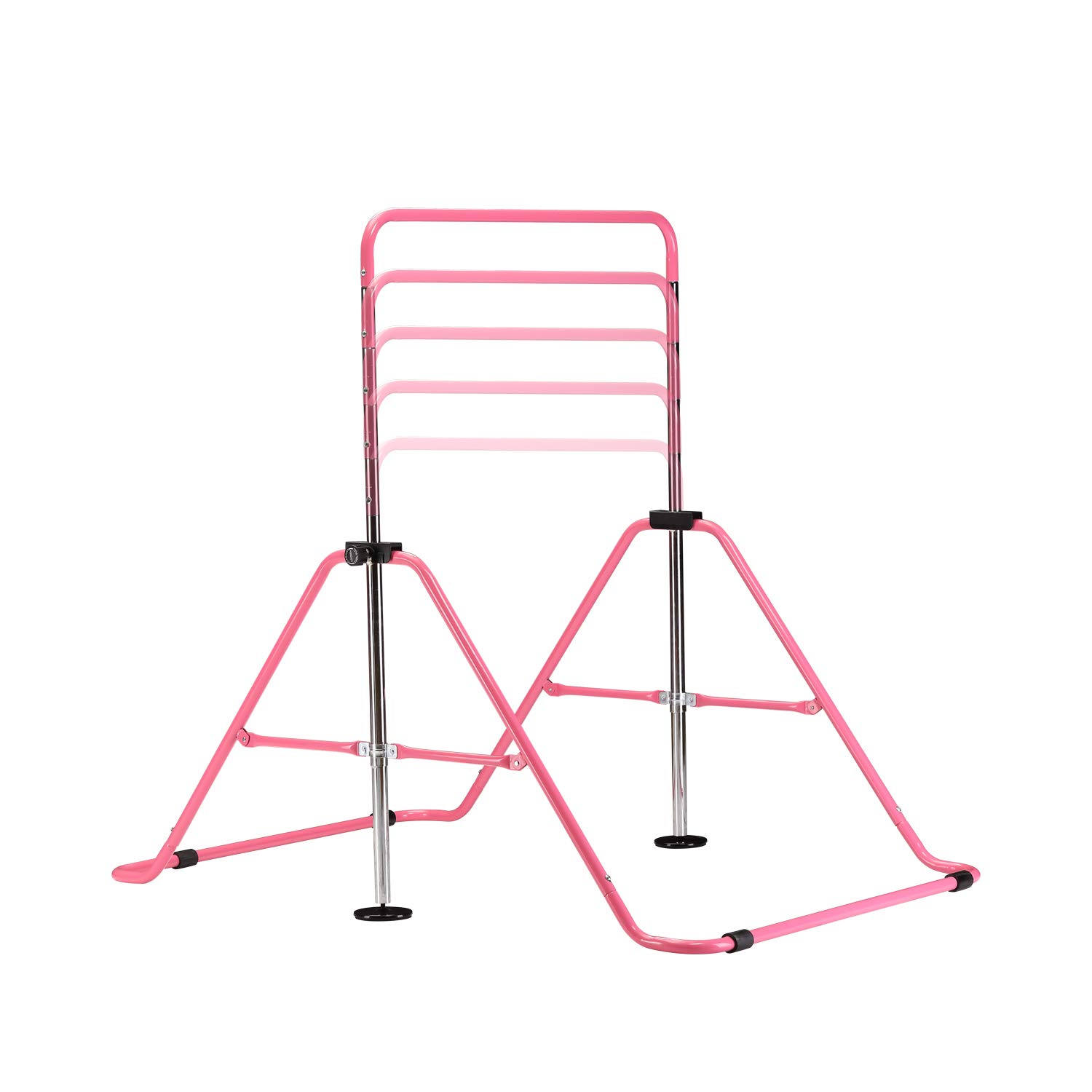 Adjustable Kids Gymnastics Bar - Junior Training & Monkey Bars for Home Play