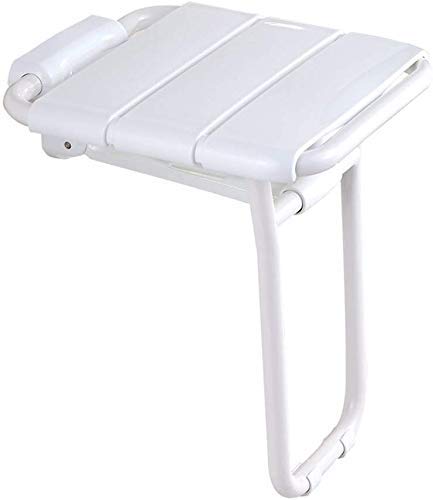 Foldable Wall-Mounted Bathroom Stool - ABS Non-Slip Shower Chair for Elderly, Disabled & Pregnant Women (150kg Capacity) | Space-Saving Shower Seat, Dressing Bench & Entryway Shoe Changing Stool