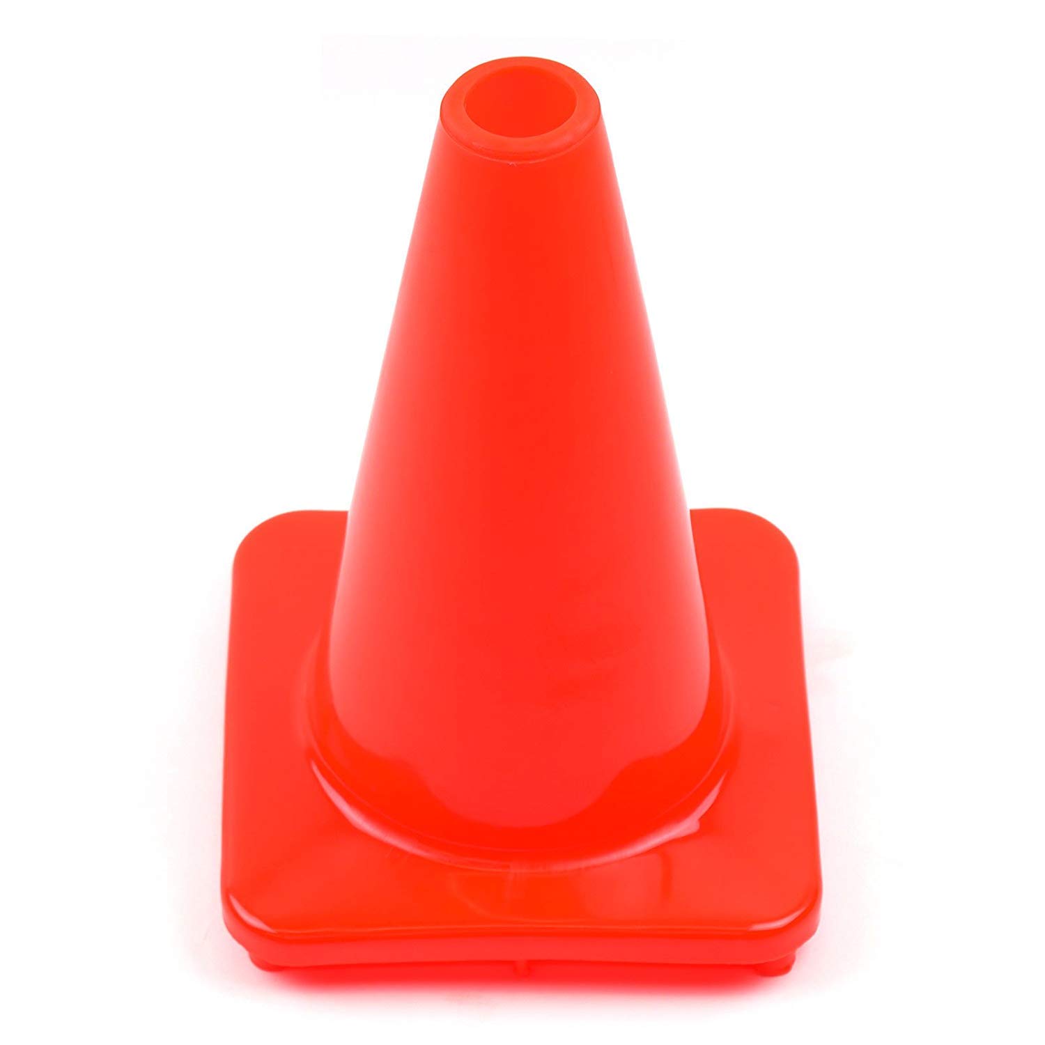 40 Pack - 12 Inch Orange PVC Traffic Safety Cones for Road Construction, Parking Lots & School Zones | Durable Reflective Cones for Safety Barriers, Sports Events & Emergency Situations