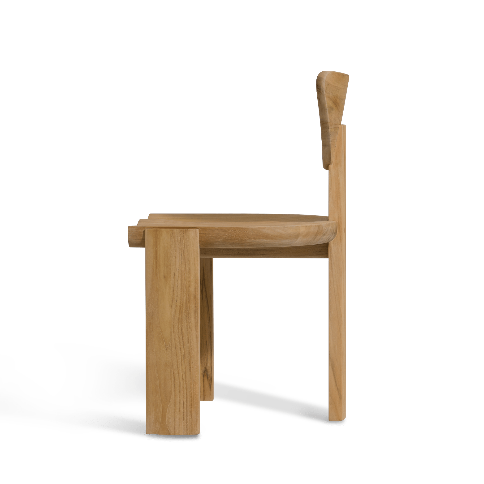 Modern Lennon Dining Chair - Mid Century Style Wooden Chair for Kitchen, Dining Room & Office - Comfortable & Sturdy Seating for Home Decor