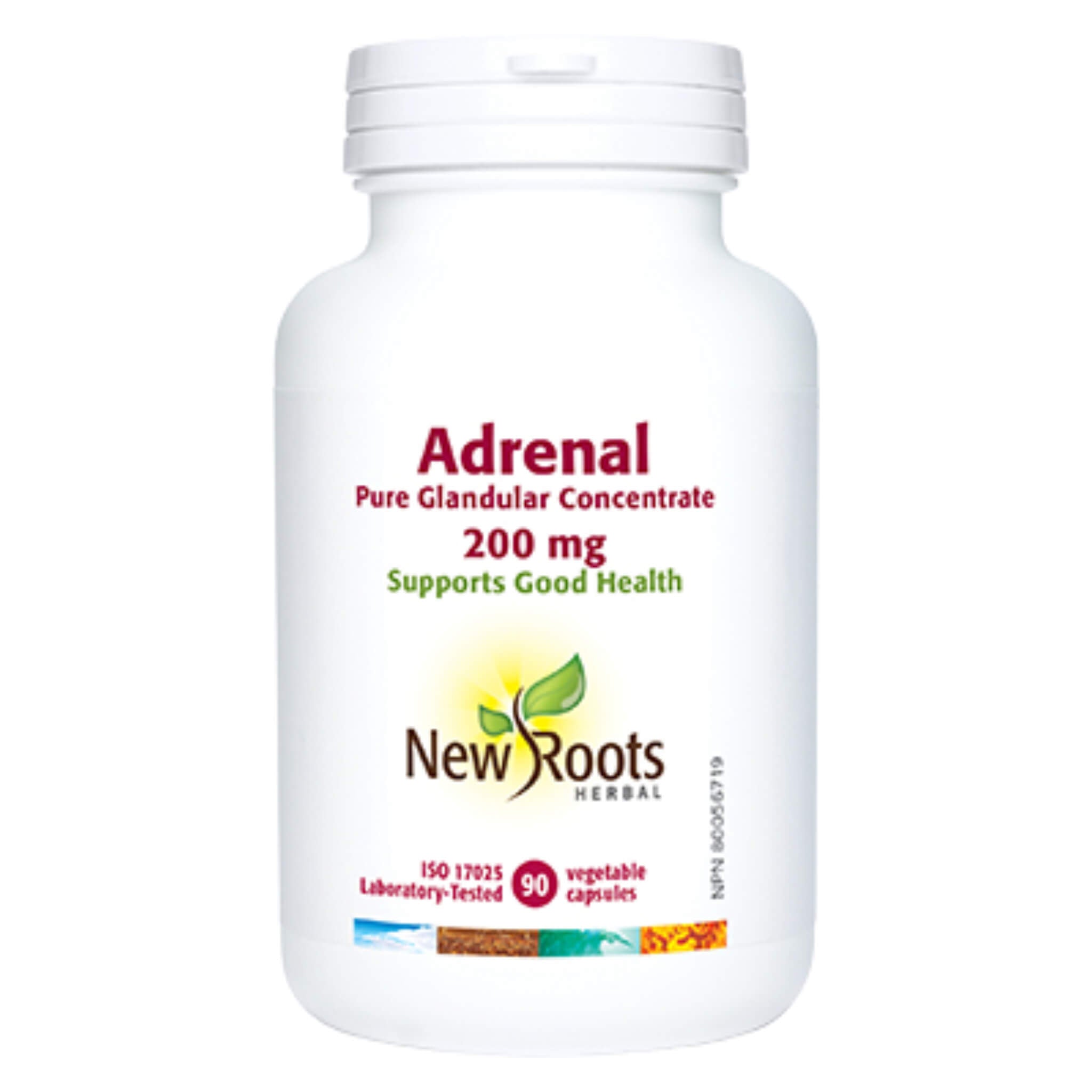 Adrenal 200Mg 90 Capsules - Adrenal Support Supplement for Energy & Stress Relief - Boost Vitality & Combat Fatigue for Workouts & Busy Lifestyles