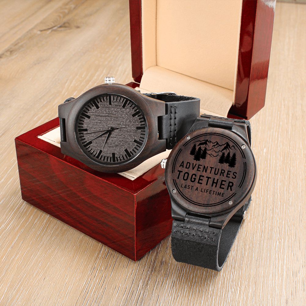 Personalized Engraved Watch for Men - Romantic Anniversary Gift, Christmas Present for Him - Perfect for Couples, Date Nights & Special Occasions
