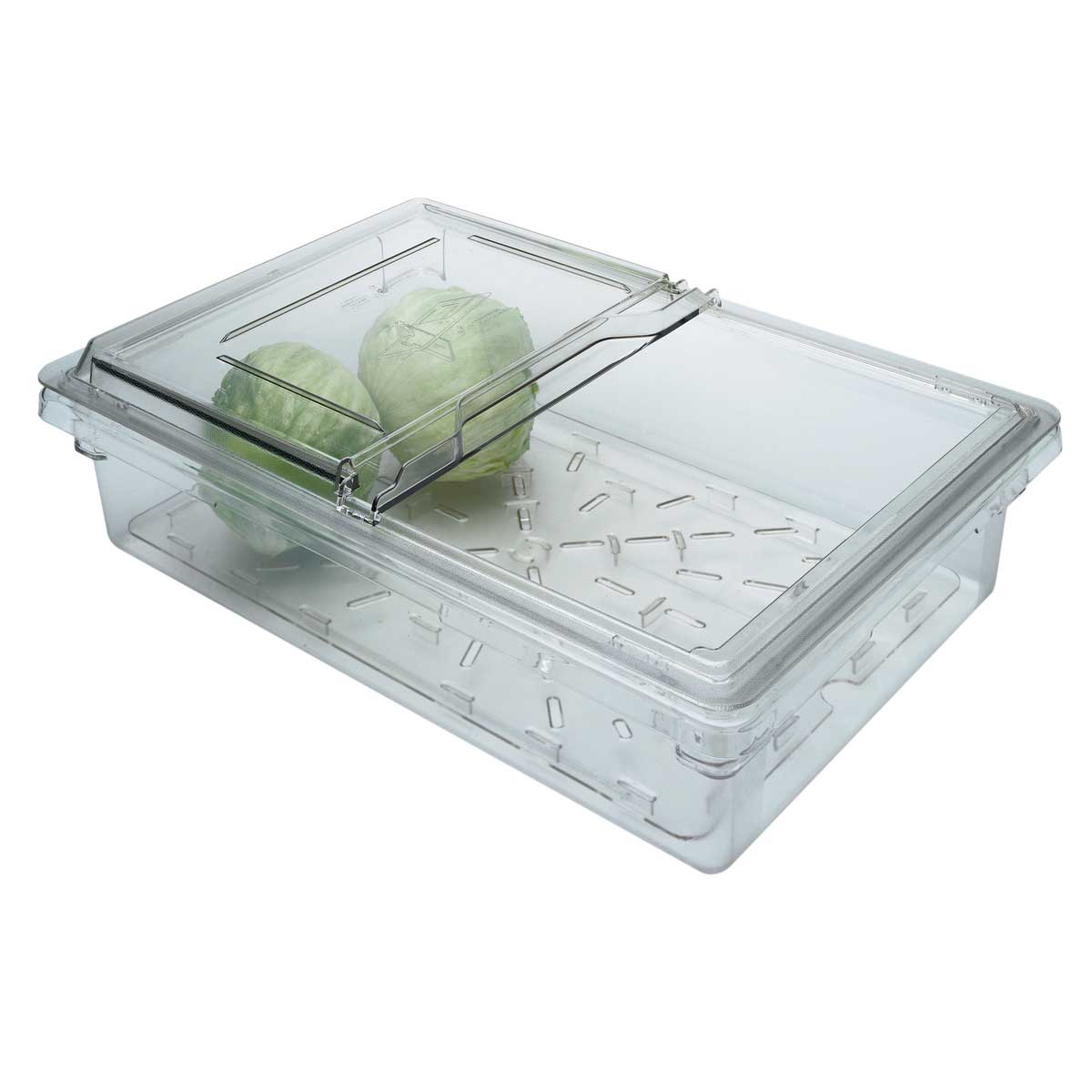 Cambro 18269CW135 Camwear 13-Gallon Clear Food Storage Container - BPA-Free Commercial Kitchen Essentials for Restaurants, Catering & Bulk Food Prep