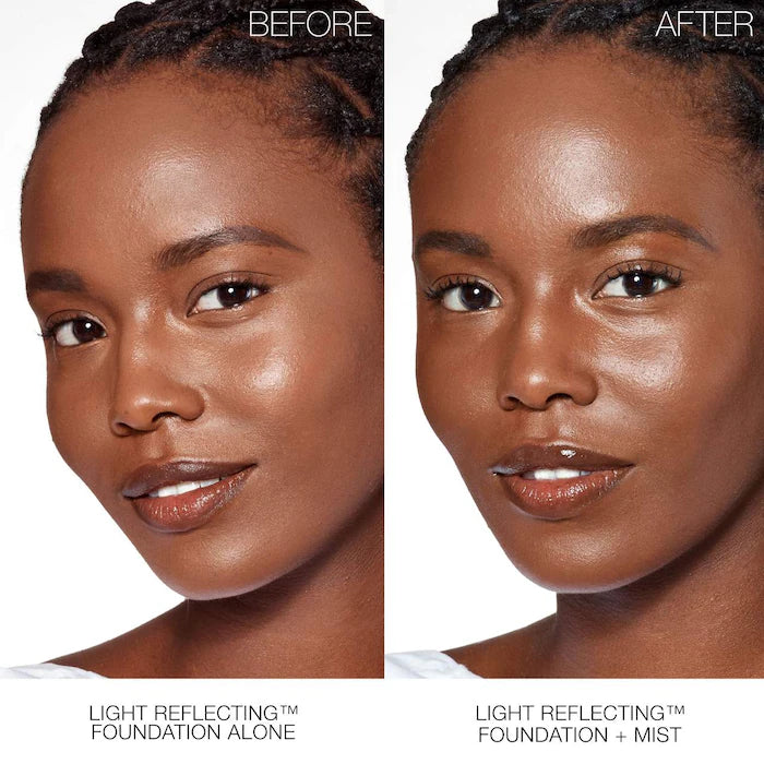 NARS Light Reflecting Hydrating Makeup Setting Mist - Long-Lasting Makeup Fixer with Hydration for All-Day Wear | Perfect for Weddings, Photography & Daily Use