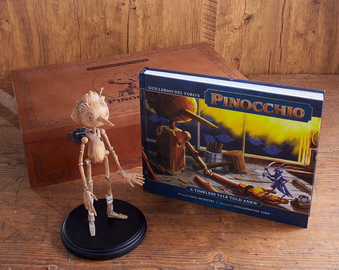 Guillermo del Toro's Pinocchio - Award-Winning Stop Motion Film on Blu-ray & DVD | Perfect for Family Movie Nights & Collector's Editions