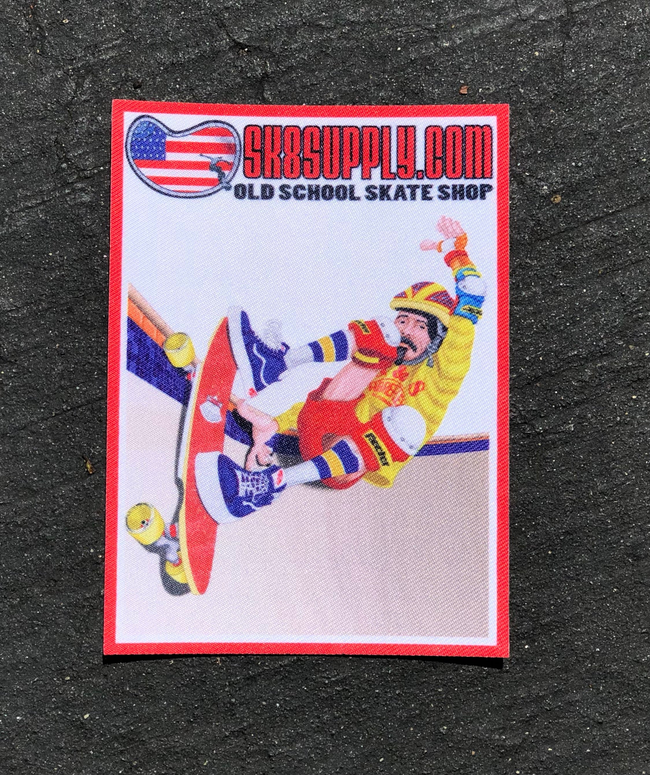 Dennis Martinez Del Mar Skateboard Patch - Premium Embroidered Skateboard Accessory for Skateboarders & Collectors - Perfect for Jackets, Backpacks & DIY Projects