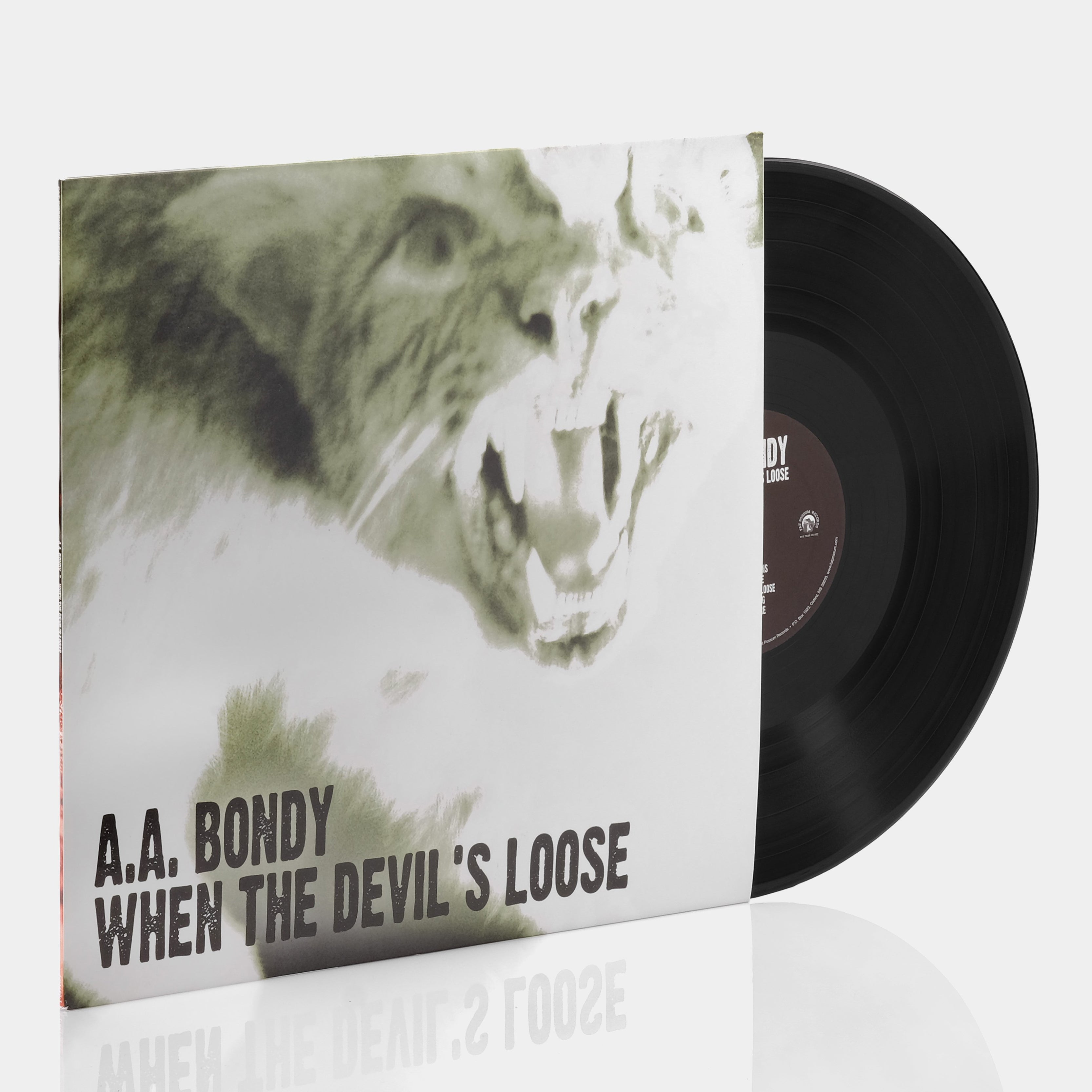 A.A. Bondy - When The Devil's Loose LP Vinyl Record | Limited Edition 180g Vinyl | Alternative Folk Rock Music | Perfect for Record Collectors & Music Enthusiasts | Great for Home Listening & Gifts