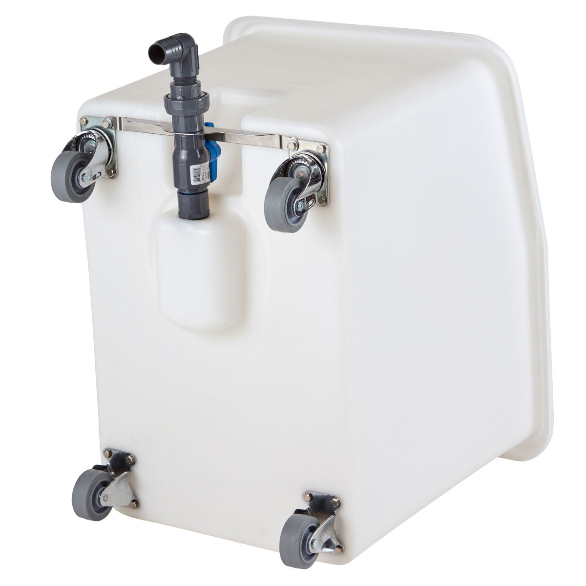 Cambro IBSD37148 37-Gallon White Soak & Brine Tank - Commercial Food Prep, Restaurant Kitchen Equipment, Meat Brining & Marinating Solution