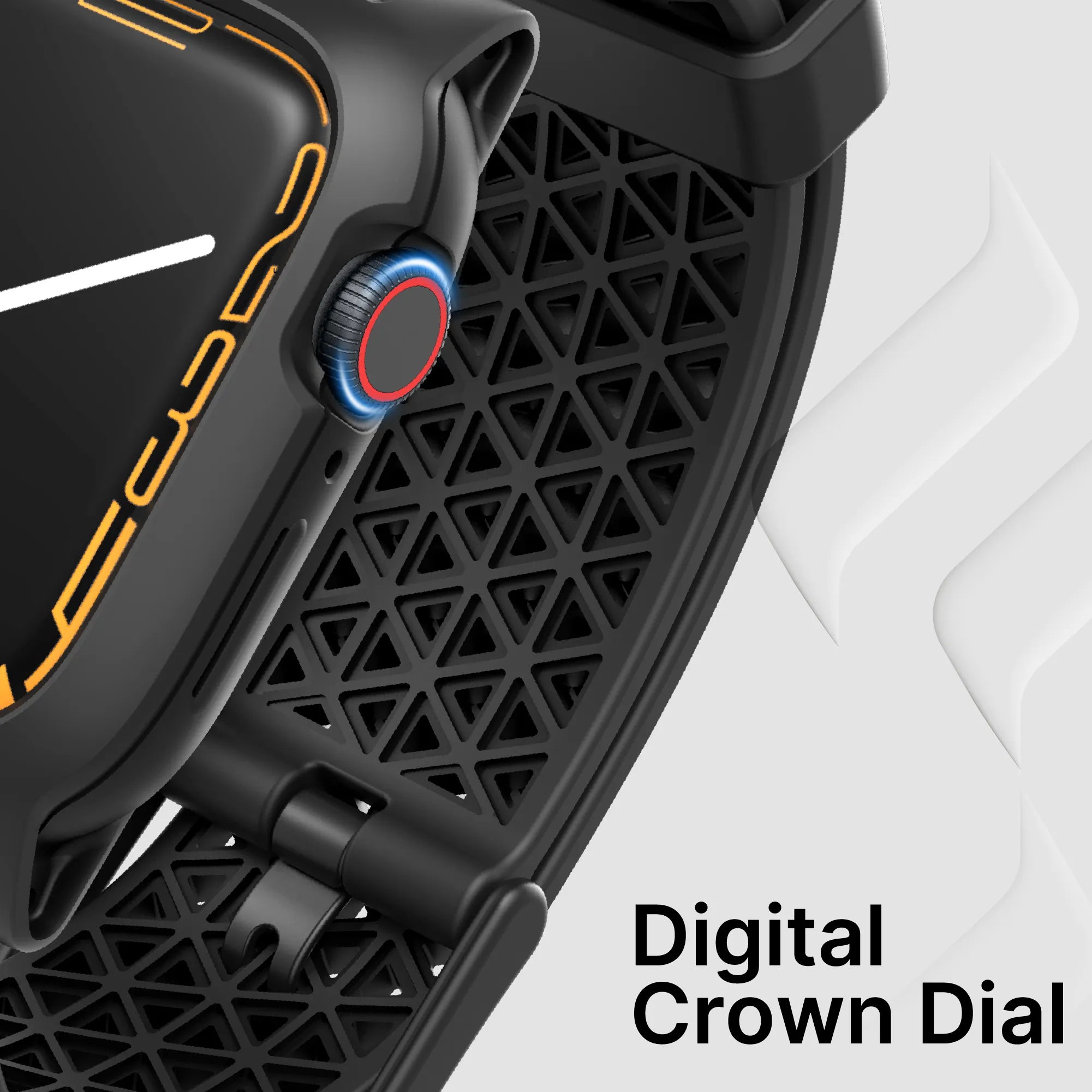 Durable 41mm Rugged Case & Band for Apple Watch Series 9/8/7 - Perfect for Outdoor Sports, Hiking & Active Lifestyles