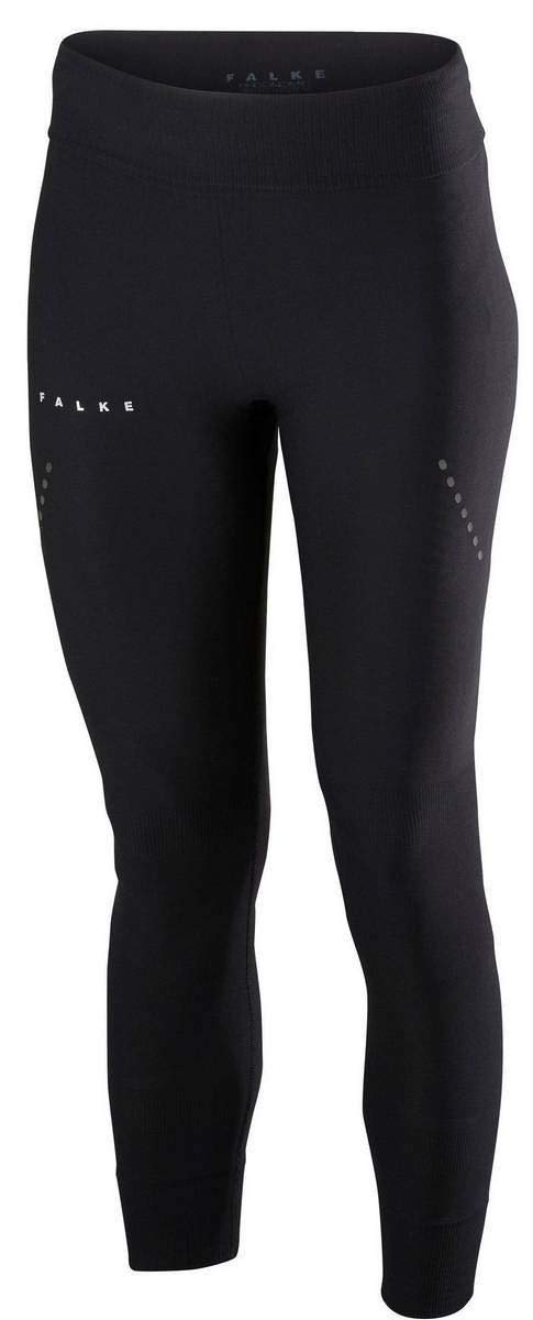 FALKE Women's Cellulite Control Sport Tights - High Waist Compression Leggings for Running, Yoga & Workout - Black