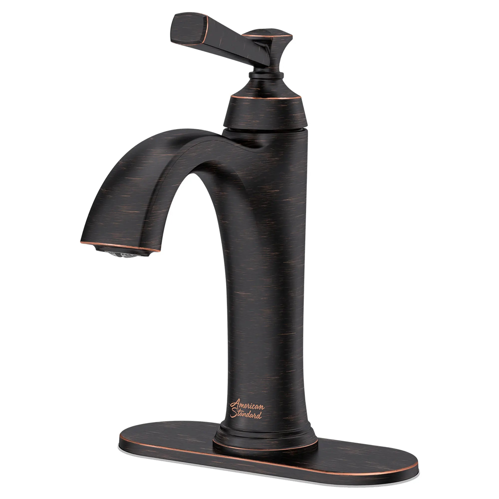 Glenmere Single Hole Bathroom Faucet with Lever Handle - 1.2 GPM/4.5 LPM Water-Saving Design - Perfect for Modern Vanities and Small Bathrooms