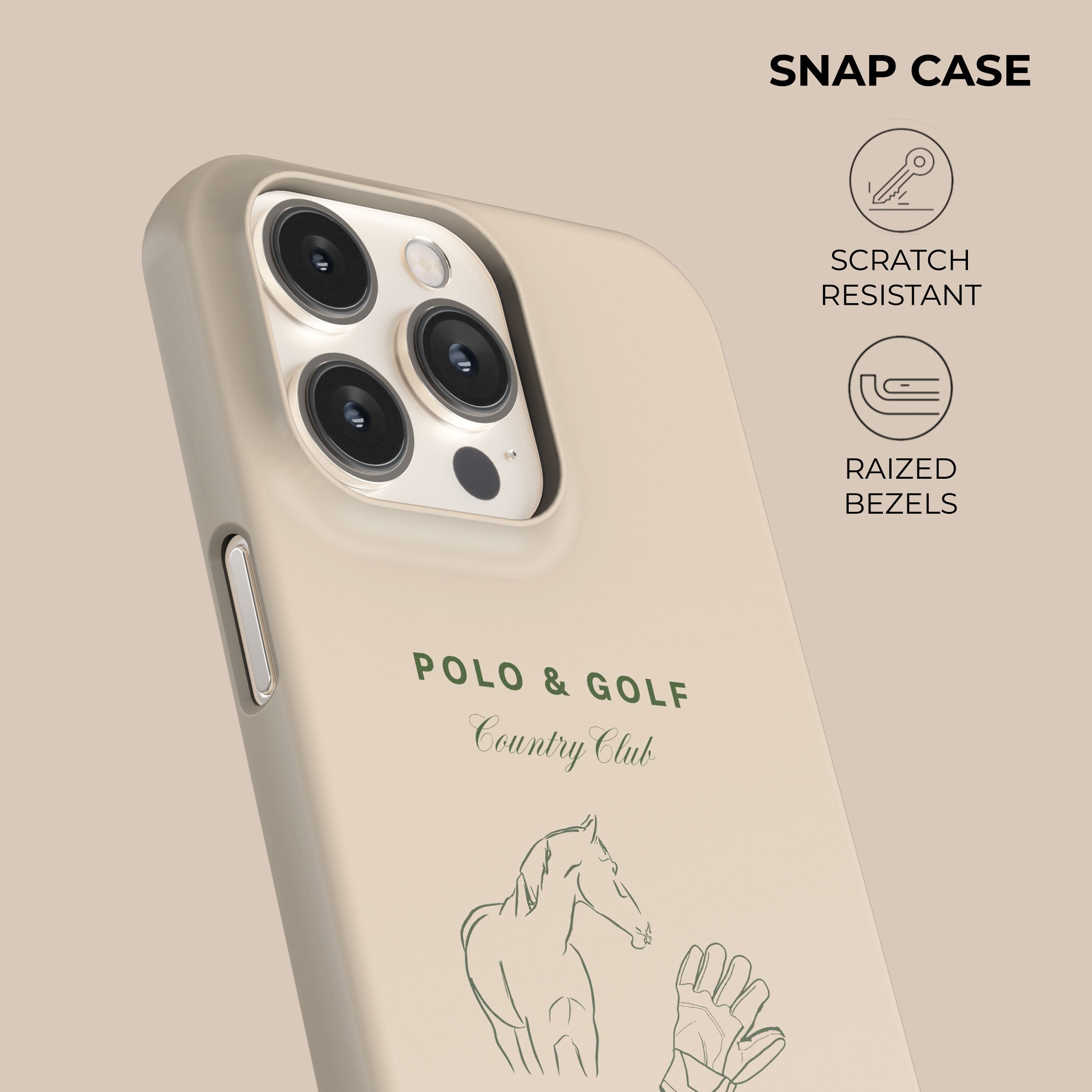 Premium Polo & Golf Phone Case - Durable Shockproof Cover for iPhone & Samsung - Perfect for Golfers, Business Professionals & Outdoor Enthusiasts