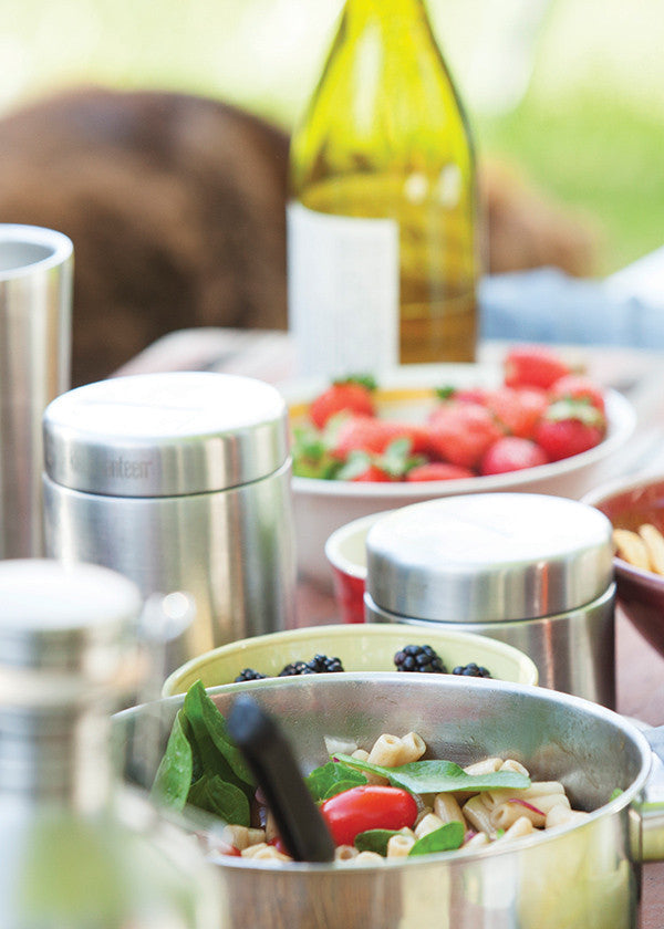 Klean Kanteen Stainless Steel Food Storage Canister Set - Airtight Containers for Meal Prep, Camping & Kitchen Organization (BPA-Free, Eco-Friendly)