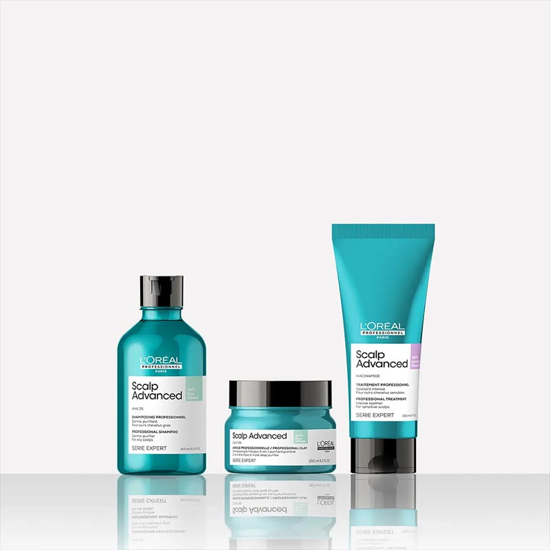 L'Oréal Professionnel Serie Expert Scalp Advanced Anti-Oiliness Dermo Purifier Shampoo - Oil Control & Scalp Care for Oily Hair - Perfect for Daily Cleansing & Refreshing Hair Care Routine