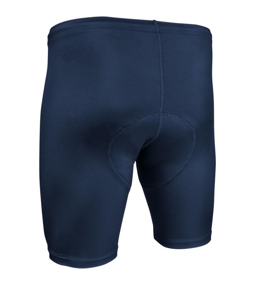 Men's USA Classic Padded Triathlon Shorts - Thin Quick-Dry Cycling Padding - Made in USA - Perfect for Triathlon Training, Cycling & Running