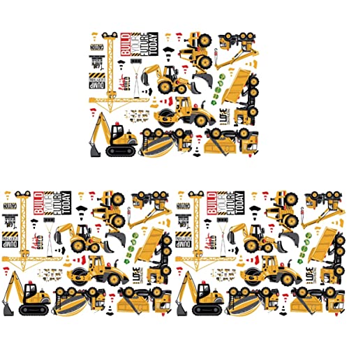 COHEALI 3-Piece Kids Wall Decals Set - Cartoon Animal Wall Stickers for Nursery, Baby Room & Playroom Decor - Removable Peel & Stick Wall Art (5 Designs Included) - Perfect for Bedroom, Classroom & Daycare Wall Decor