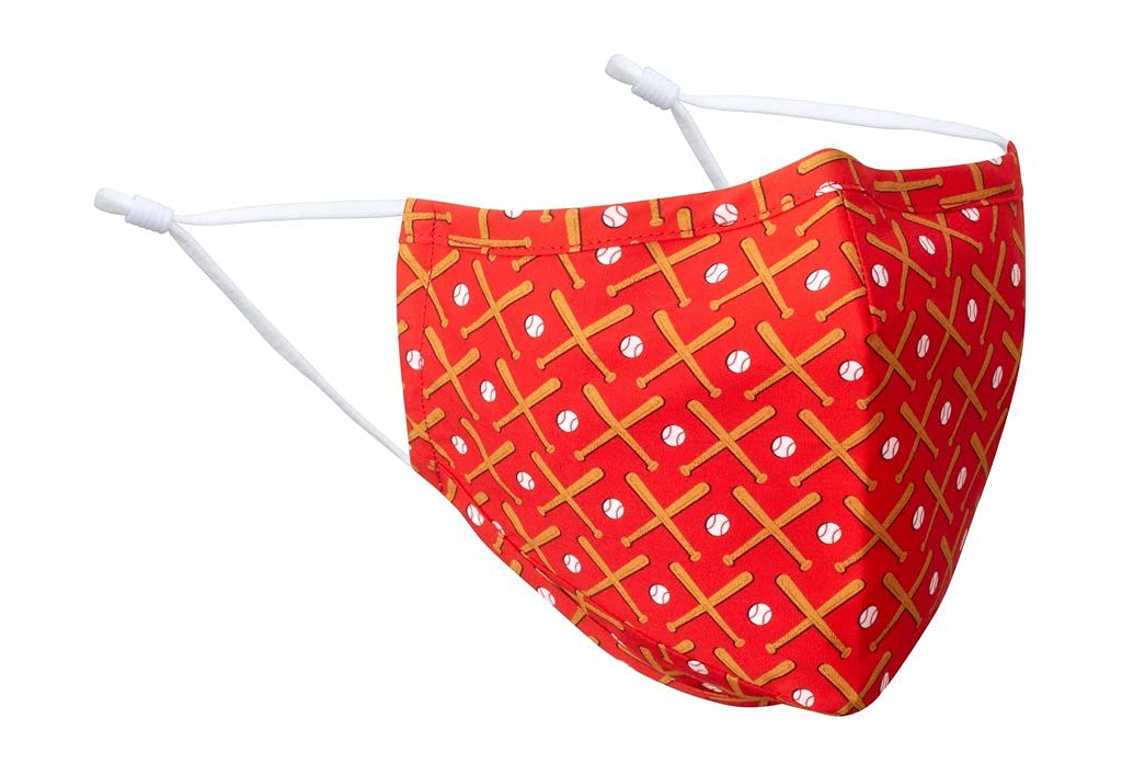 100% Cotton Washable Double Play Face Mask - XL Size, Reusable & Breathable for Adults - Perfect for Outdoor Activities, Travel, and Daily Protection