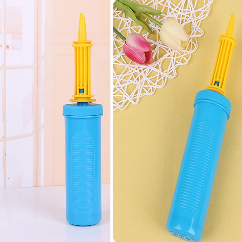 NOLITOY Manual Hand Air Pump - Portable Ball & Pool Float Inflator for Exercise Balls, Swim Toys, Balloons | Quick Inflation for Sports, Beach, Kids Play & Home Use