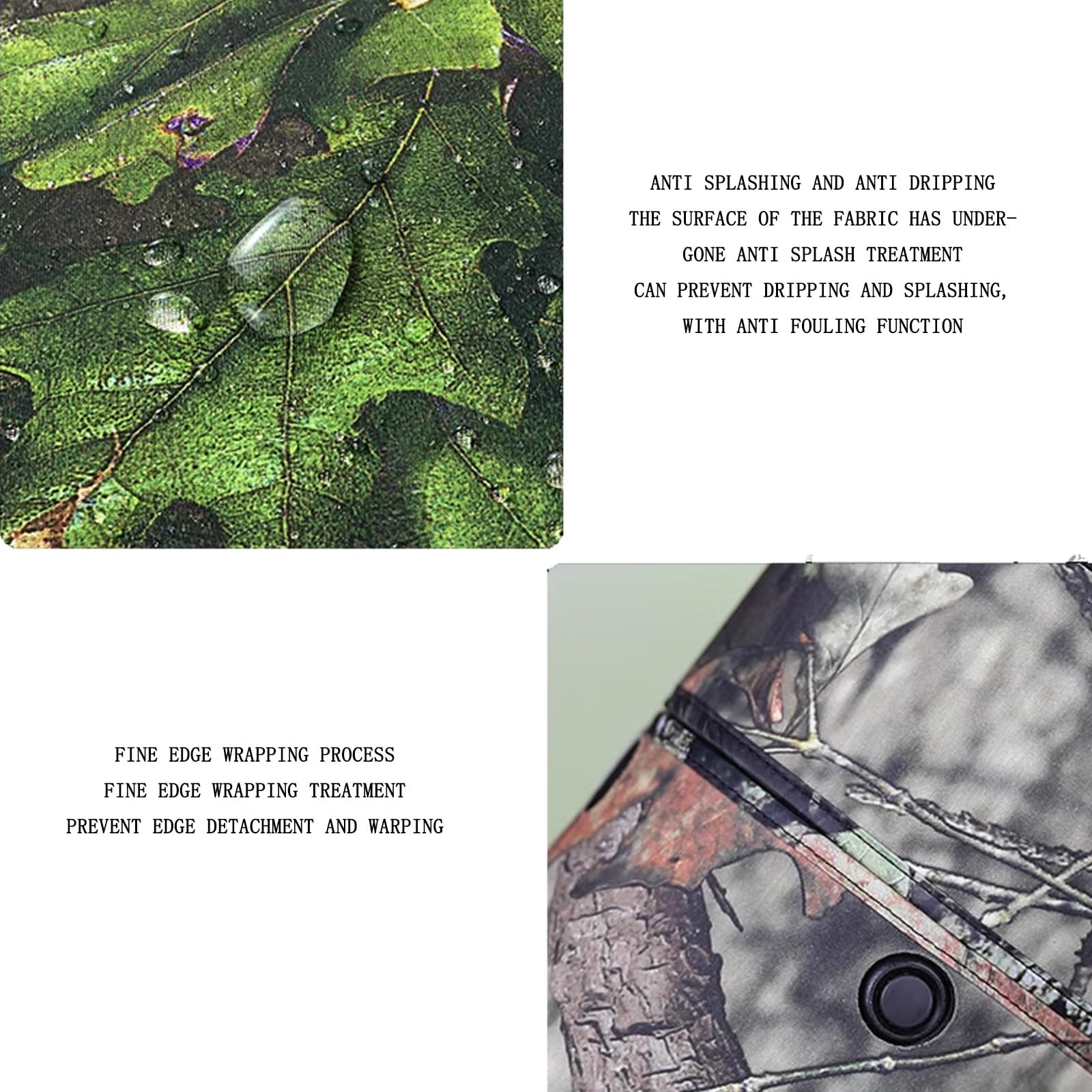 MUEAST Camouflage Stretch Fabric Lens Cover - Waterproof Rain Protection Sleeve for NIKKOR Z 180-600mm F5.6-6.3 VR Lens (Reed Camouflage) | Outdoor Photography Gear for Wildlife & Nature Shoots