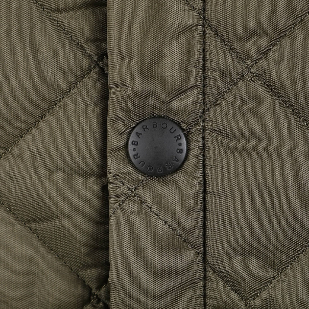 BARBOUR Liddesdale Quilted Jacket for Men & Women - Lightweight Water-Resistant Outdoor Coat in Olive Green | Perfect for Hiking, Camping & Fall Fashion